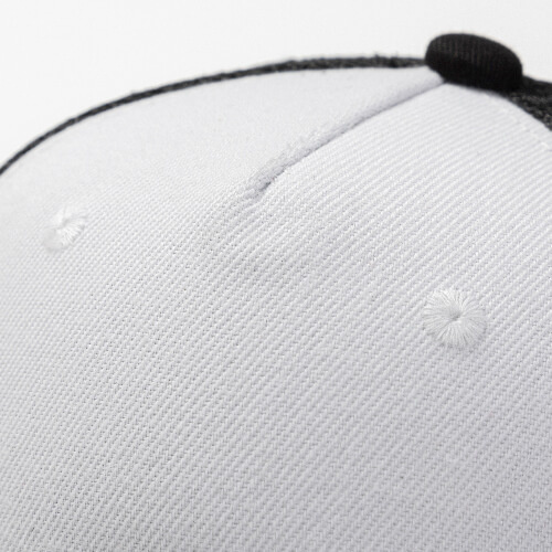 Trucker cap voor volwassenen voor sublimatie - zwart