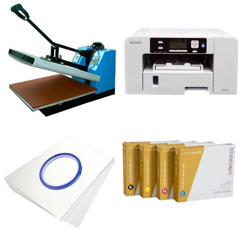 Printing kit for T-shirts Sawgrass Virtuoso SG500 + SB3B-45-2 ChromaBlast