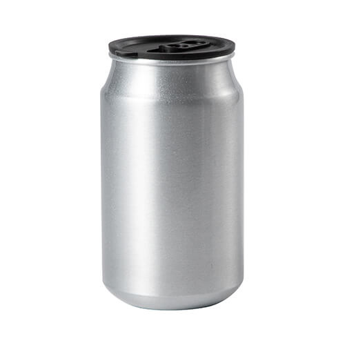  Tourist water bottle tin can-shaped 500 ml Sublimation Thermal Transfer - silver