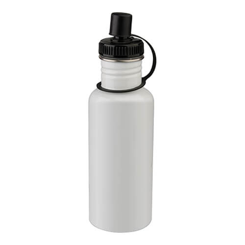 Tourist water bottle MAX white 600 ml for sublimation