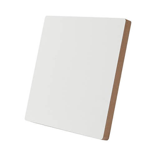 Fotoram tillverkad av MDF för sublimering - 25,4 x 25,4 cm