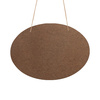 Accroche-porte en carton pour sublimation - ovale