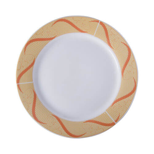 Doska 27 cm so zlatým ornamentom na sublimáciu