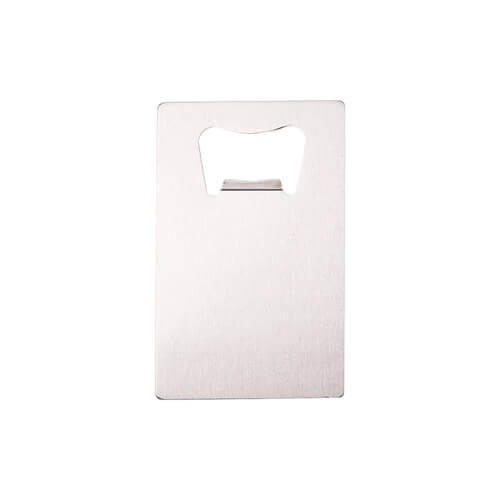 Pudeļu atvērējs 5,3 x 8,5 cm sublimācijai - kredītkarte