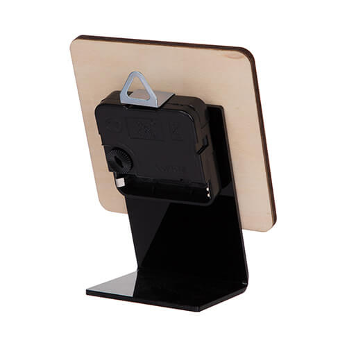 Reloj de pie fabricado en contrachapado de 10 x 10 cm para sublimación.