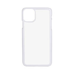 iPhone 11 Pro Max carcasă din plastic alb Sublimare transfer termic
