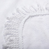 Microfiber towel 152 x 76 cm with fringes for sublimation - white