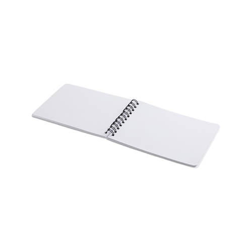 A6 spiral notebook with PET cover for sublimation