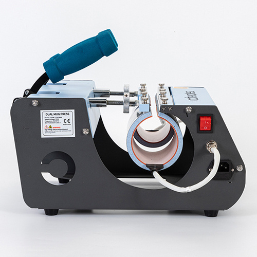 Two-station press for cups and tumblers - model 3 in 1