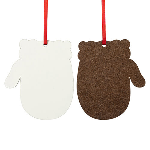 Enkelzijdige MDF hanger voor sublimatie - handschoen