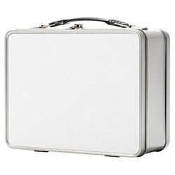 Metal lunch box for sublimation - silver