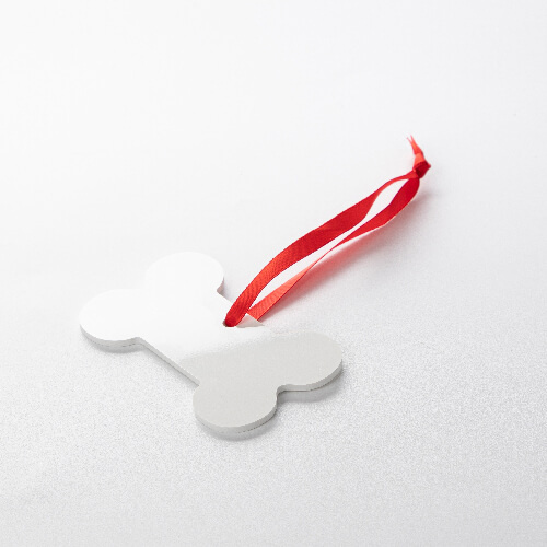 Pendentif en plastique pour sublimation - os