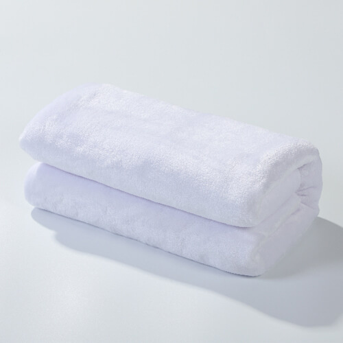 Manta minky 152 x 102 cm para sublimación - blanco
