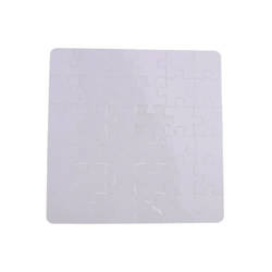 Plastic puzzel 19,5 x 19,5 cm 36 elementen Sublimatie Thermische overdracht