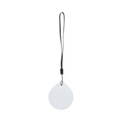 Pendant - a drop / AirTag case for sublimation - white