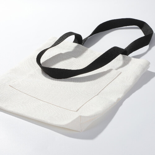 Shopping bag 38 x 59 cm with black handles for sublimation