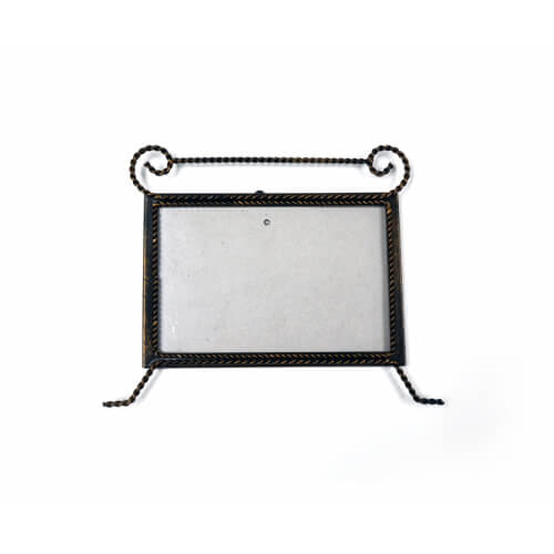 Messing metalen frame 20 x 15 cm sublimatie thermische overdracht