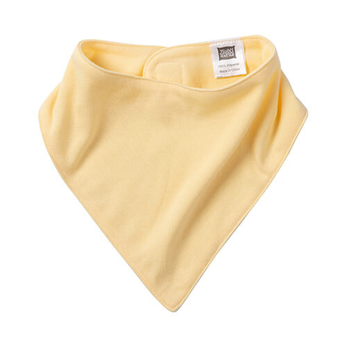Otroška sublimacijska bandana - rumena