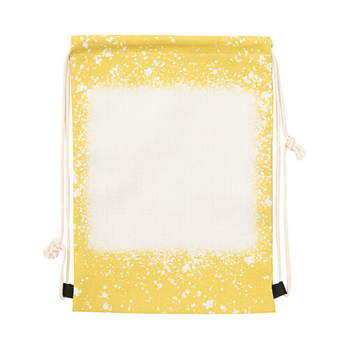 Back bag Bleached Starry Yellow for sublimation