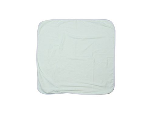 Kinderhanddoek met capuchon voor sublimatie - lichtgroen