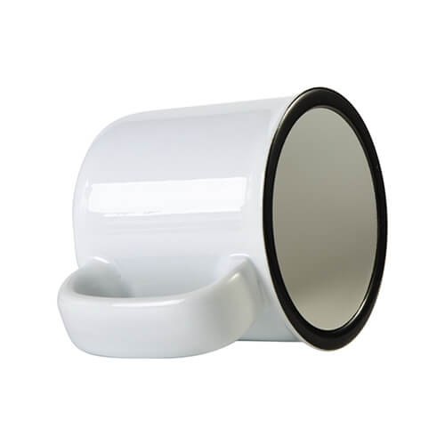 Κεραμική σμάλτο κούπα 400 ml για εξάχνωση - λευκό