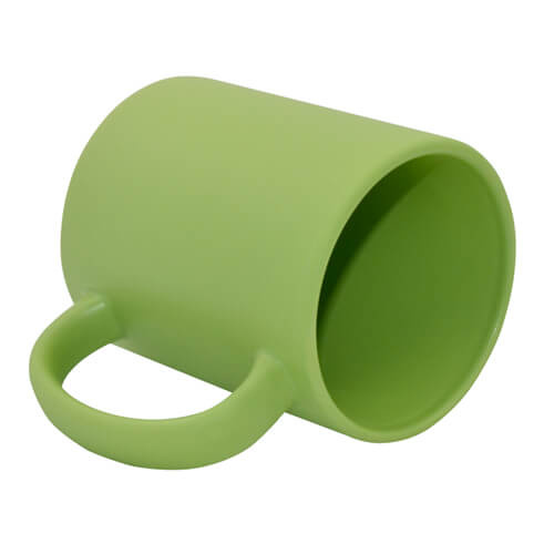 Taza a todo color - verde mate Sublimación Transferencia térmica