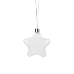 Christmas tree ornament – Ø 9 cm star for sublimation printing