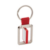 Rotary keychain for sublimation keys - rectangle on the red bar