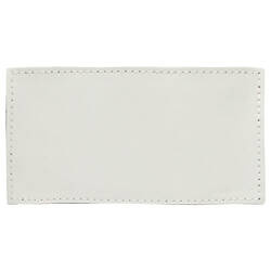 Téglalap alakú bőrtapasz tépőzárral a szublimáláshoz