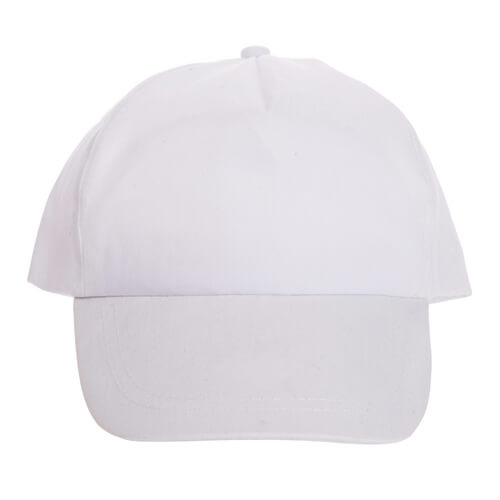 White baseball cap for sublimation