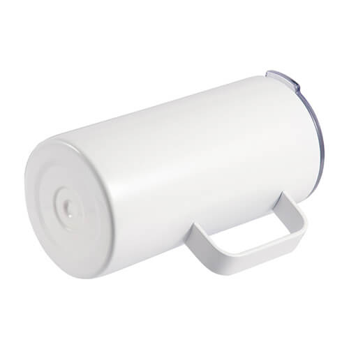 600 ml rostfri mugg för sublimering - vit