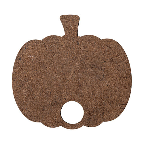 Fiberboard name badge for 480 / 600 / 540 / 750 ml mug for sublimation - pumpkin