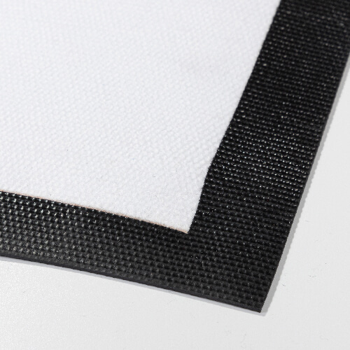 Doormat 60 x 40 cm on black rubber for sublimation