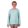 Youth Solar T-shirt met lange mouwen voor sublimatie - Arctic Blue