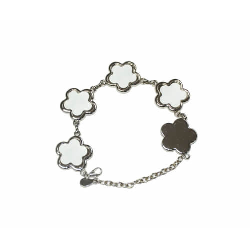 Armbånd med 5 blomster Sublimering termisk overførsel