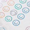 Sheet with cubic zirconia for thermal transfer - 28 smiles