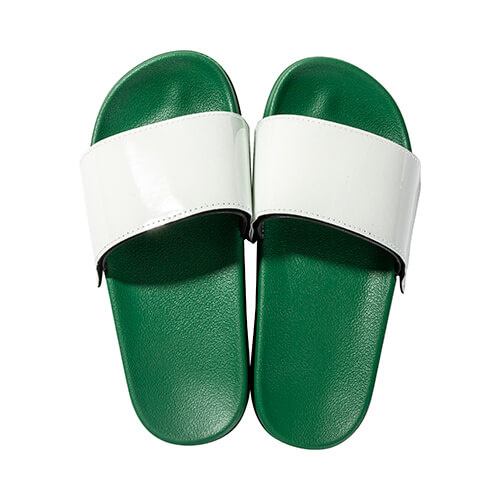 Flip-flops til sublimering for voksne - grøn sål