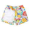 Men's beach shorts for sublimation - tropical fruits
