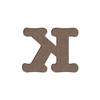 Decoratieve letter in MDF voor sublimatie 10 cm K
