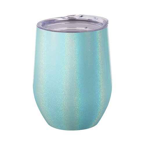 Mug à vin chaud 360 ml sublimable - bleu irisé