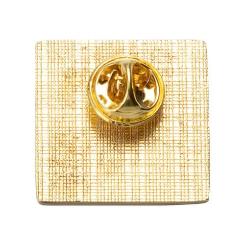 Square gold pins for sublimation