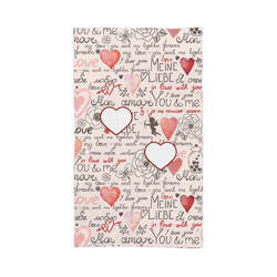 Fleece κουβέρτα για εξάχνωση - Αγάπη