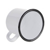 500 ml enamel mug with a black edge Sublimation Thermal Transfer