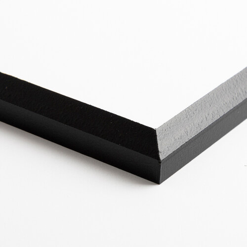 Marco de MDF con borde negro para sublimación - 15,3 x 20,3 cm
