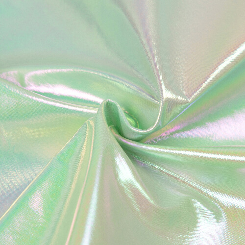 34 x 36 cm väska för sublimering - holo-effekt - ljusgrön