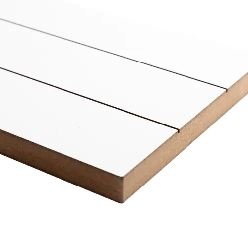 Rectangular photo frame made of MDF, striped, 45 x 15 cm