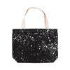 Geantă de umăr Bleached Starry Black pentru sublimare
