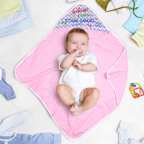 Lot de 2 serviettes à capuche enfant imprimables