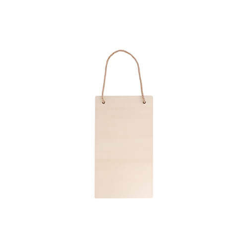 Ramme - krydsfinermærke 14,5 x 26 cm til sublimering