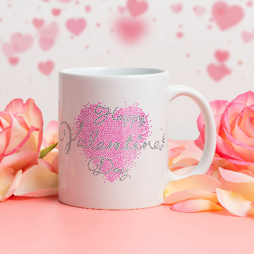 Zirkoniumoksidilevy lämpösiirtoa varten - heart